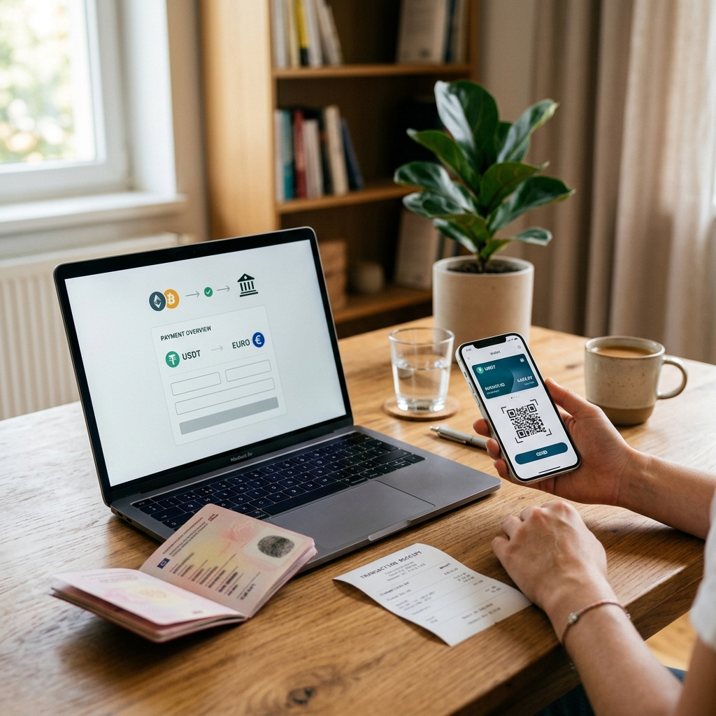 Удаленная оплата 50 GEL и квитанция для дальнейшей подачи KYC в Bank of Georgia